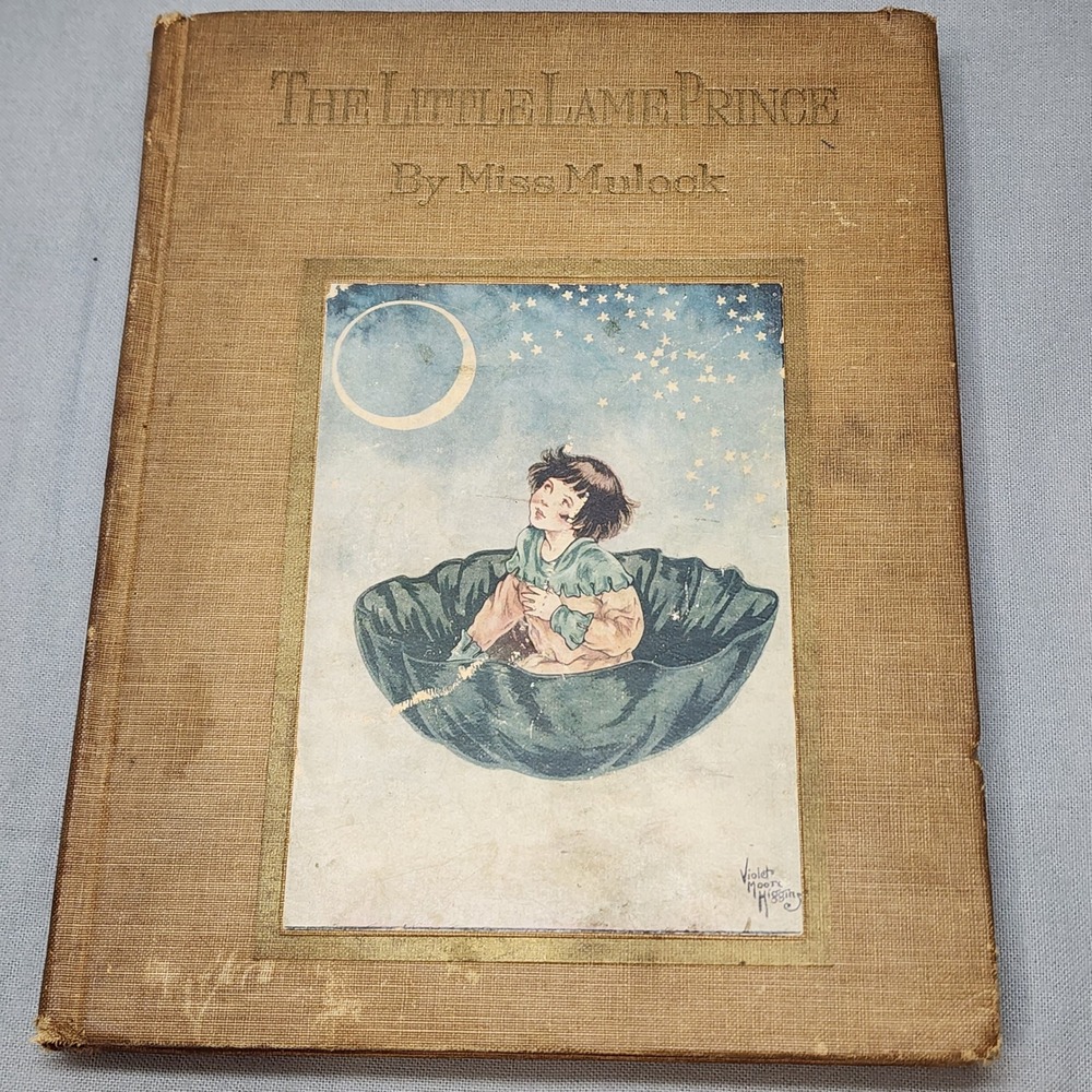 Albert‎ Whitman The Little Lame Prince Tan Antique Illustrated Book 1930 Mulock